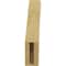 Ekena Millwork 3-inch W x 12-inch D x 16-inch H Olympic Rough Cedar Woodgrain TimberThane Knee Brace, Primed BRCUR03X12X16OLYRCPR - alternate 3